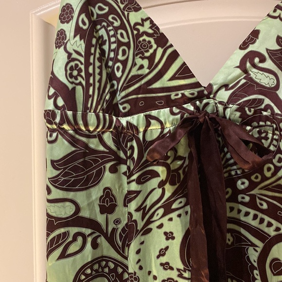 ✨Pricedrop✨ Beautiful EUC Kopa silk maxi dress - Picture 3 of 4